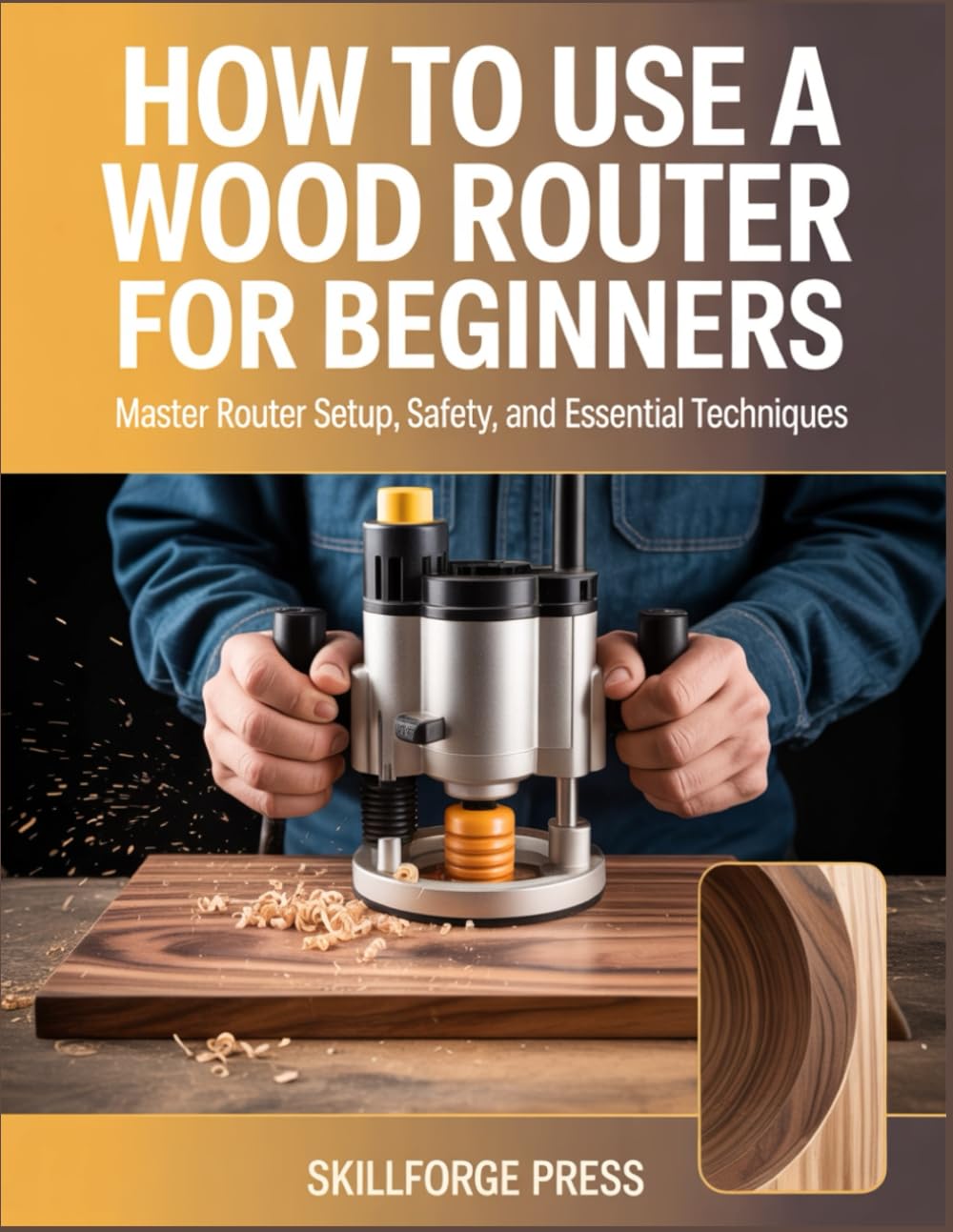 HOW TO USE A WOOD ROUTER FOR BEGINNERS: Master Router Setup, Safety, and Essential Techniques baixar o livro de graça