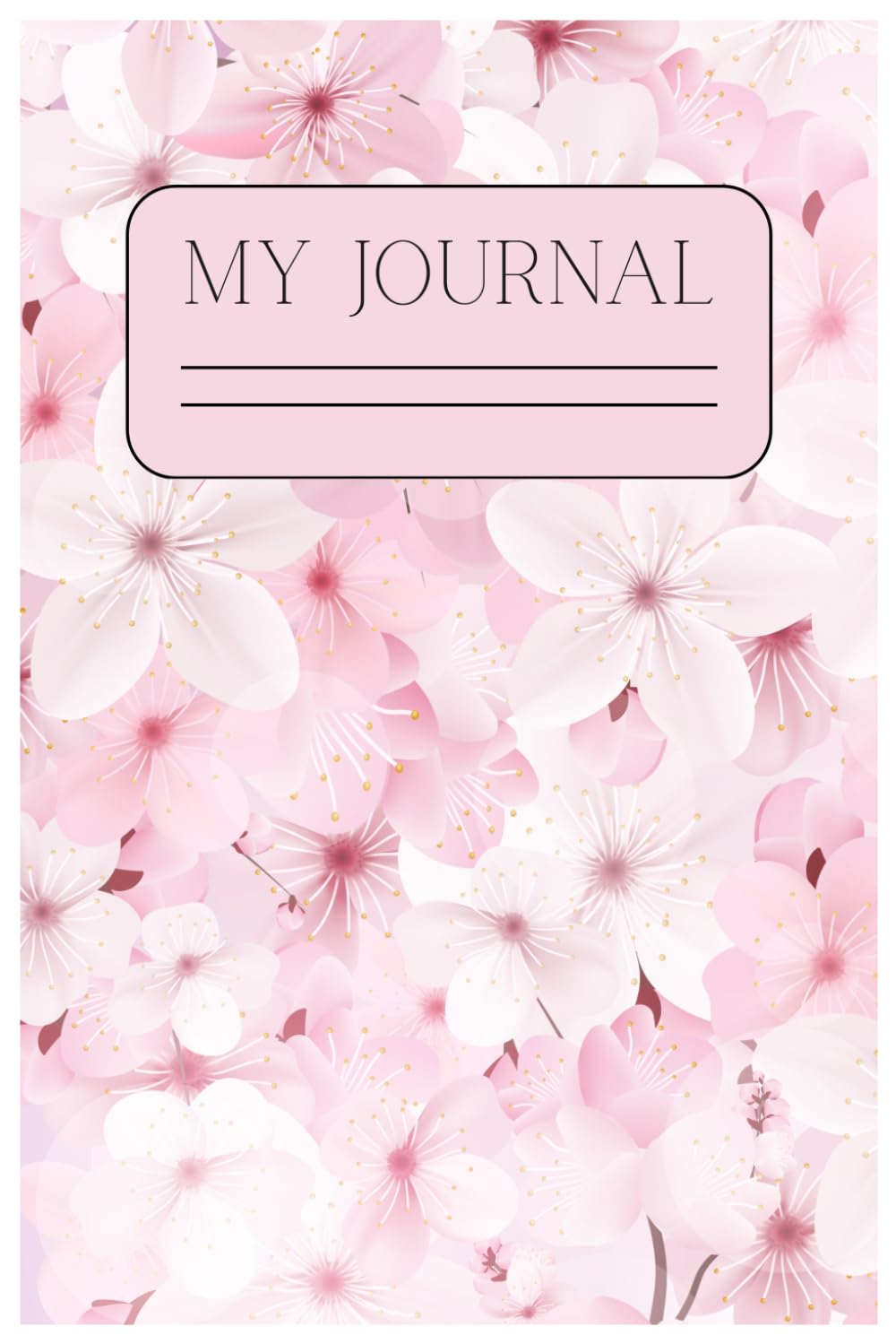 MY JOURNAL: A Delicate Rose Diary for Reflections, Dreams and Everyday Thoughts