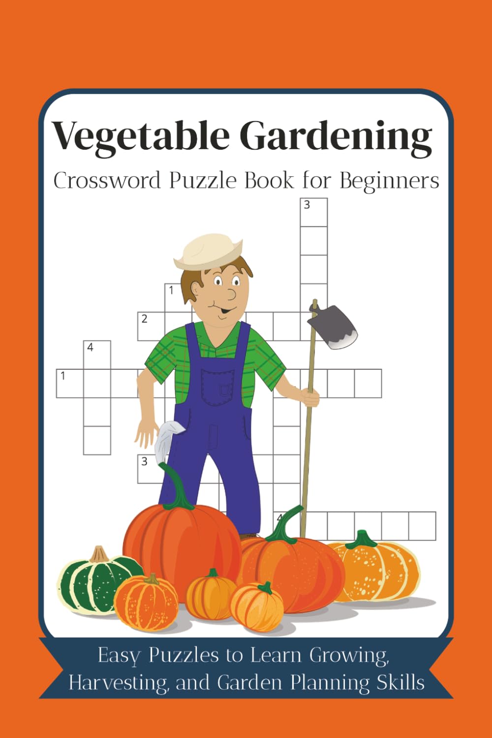 capítulo por capítulo baixar Vegetable Gardening Crossword Puzzle Book for Beginners: Easy Puzzles to Learn Growing, Harvesting, and Garden Planning Skills