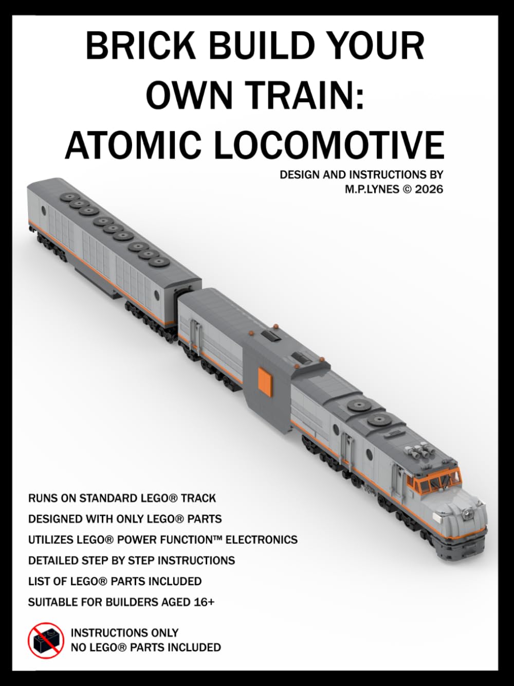 capítulo por capítulo baixar BRICK BUILD YOUR OWN TRAIN: ATOMIC LOCOMOTIVE