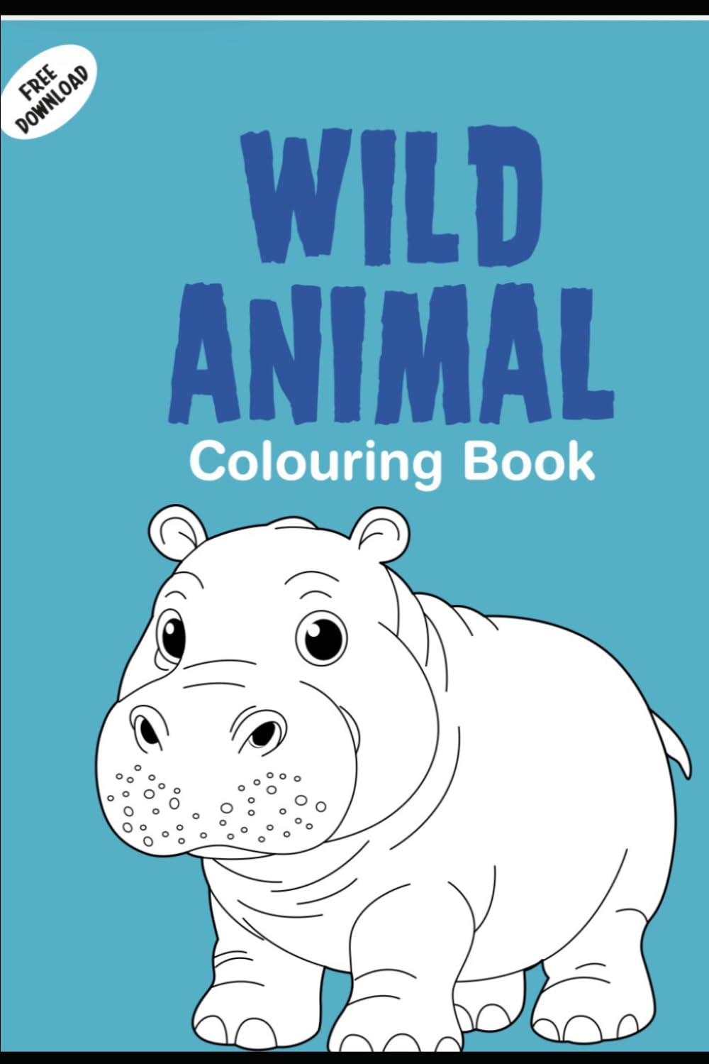 Wild Animal Coloring Book baixar o livro de graça