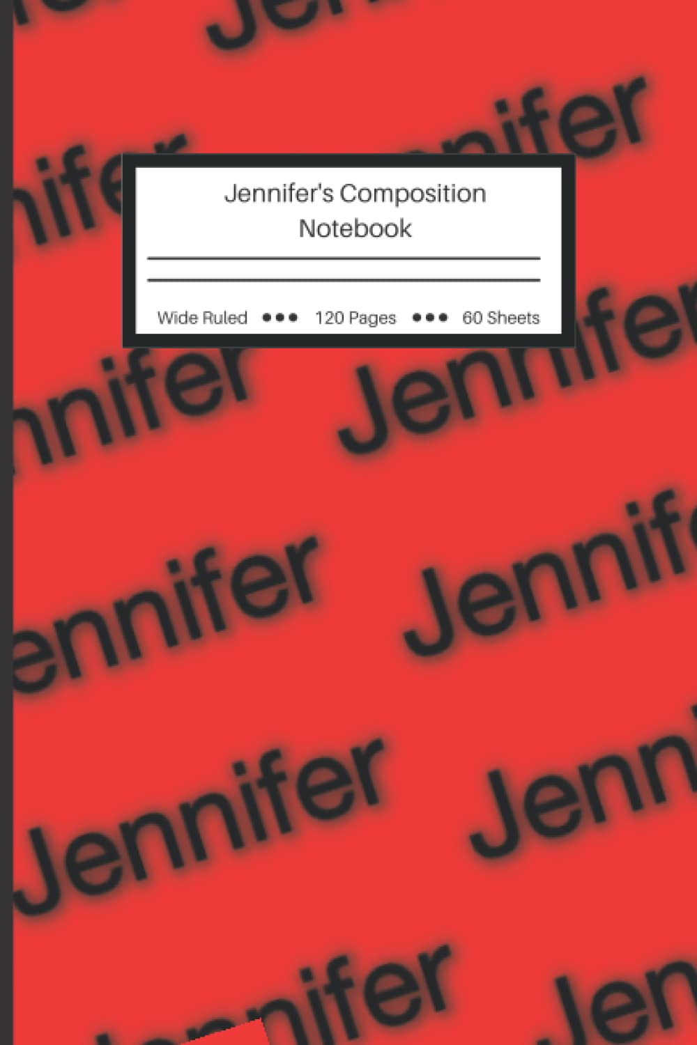 Personalized Composition Notebook: Jennifer's Notebook - Wide Ruled Lined Paper Journal - 6" x 9." - 120 Pages (Wide Ruled Composition Notebook for doodling, studying, habit tracking, & business) baixar livro de graça