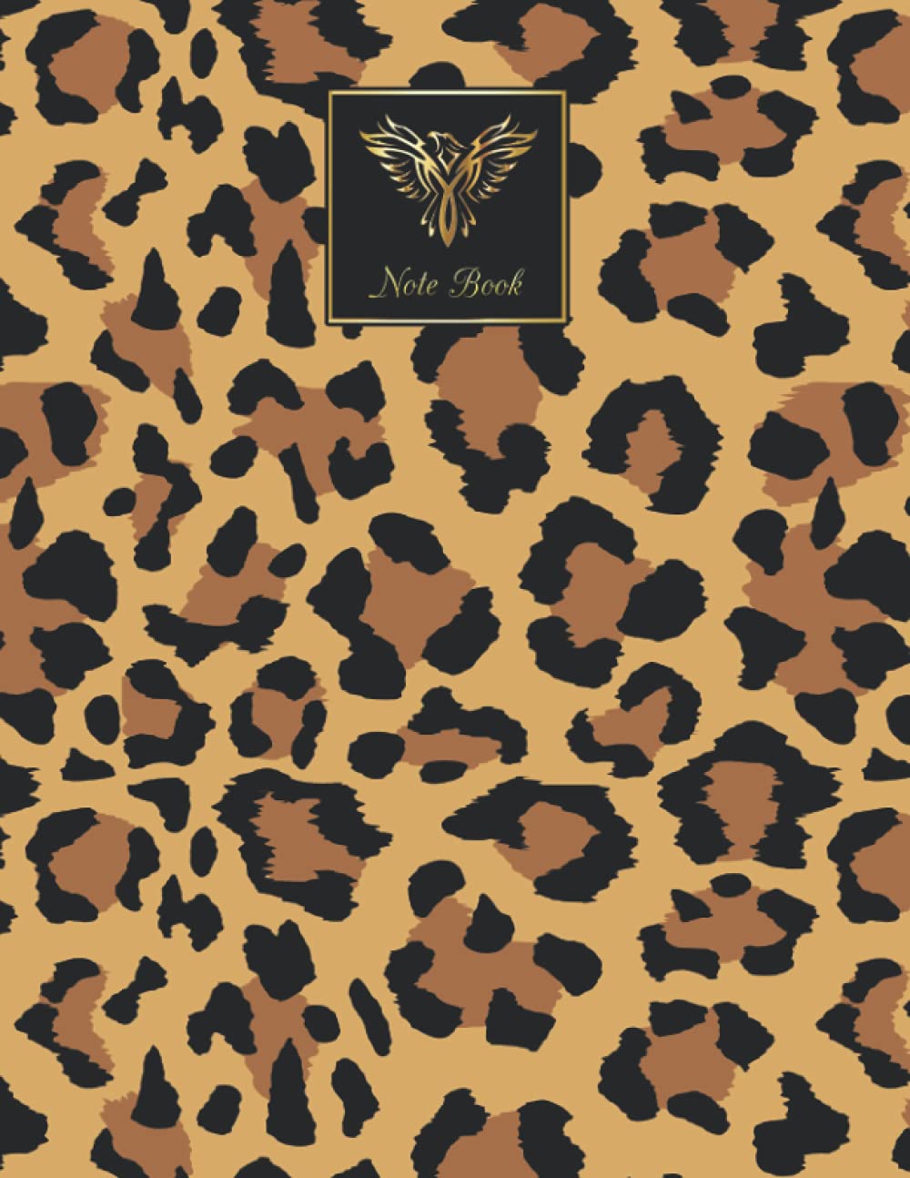 leopard Print Composition Notebook: 110 Pages - Large 8.5 x 11 Paperback 2021-2022 Cover Animal Akins Notebook (Animals Print Notebook) baixar o livro de graça