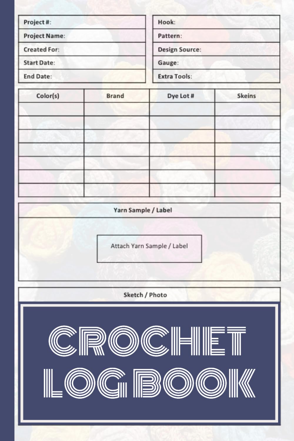 capítulo por capítulo baixar Crochet Log Book: Tracking, Documenting, and Organizing Your Crochet Projects Step by Step, yarn and hooks used, pattern, notes. crafty creations | crochet patterns and projects | crocheting stuff