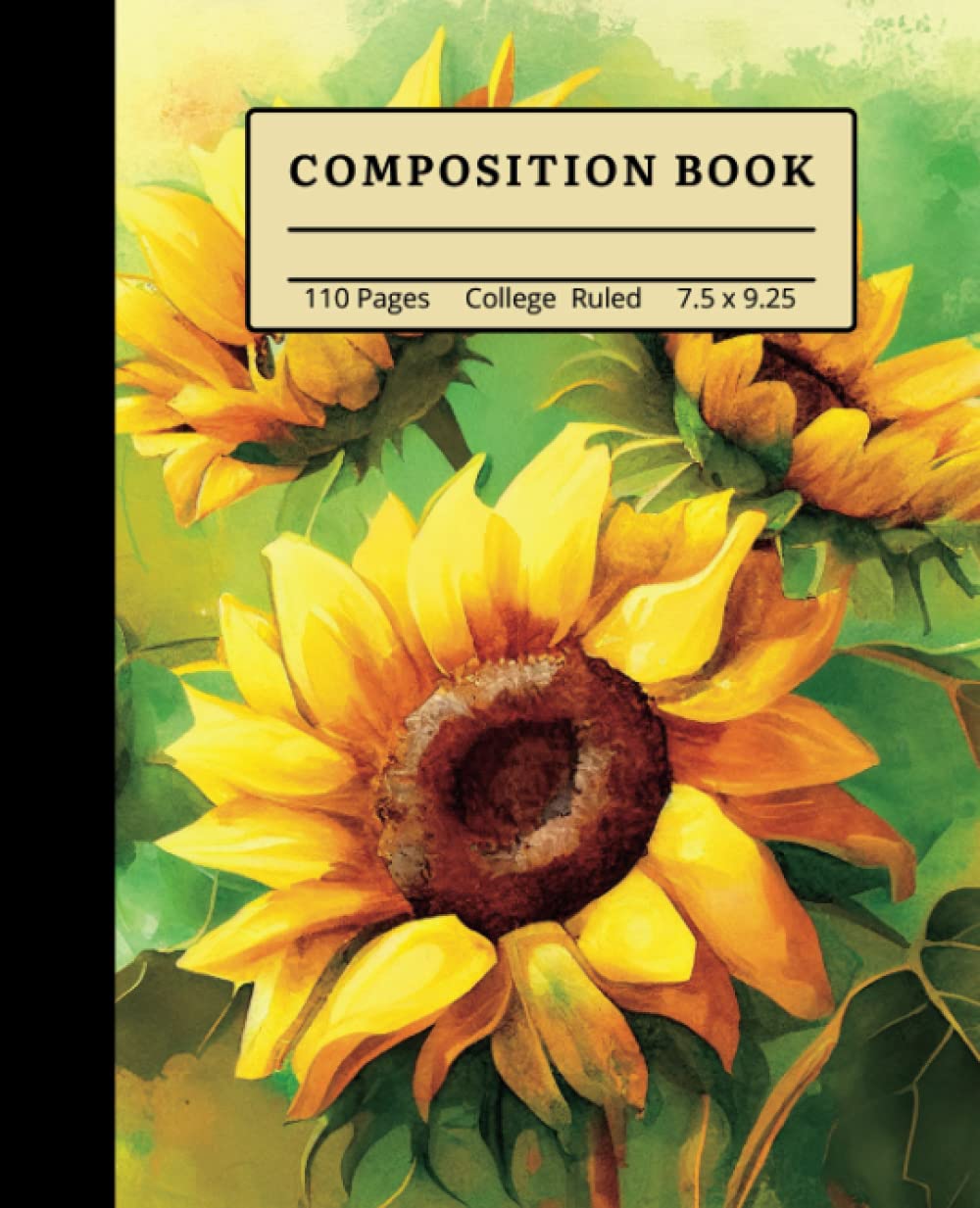 Composition Notebook College Rule| Sunflower Composition Notebook 7.5x9.25: Cute Sunflower Notebook for Sunflower Lovers| College Ruled,110 pages... Christmas Stocking Stuffer Gift Bag Item baixar livro de graça