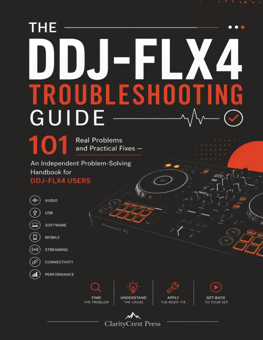 THE DDJ-FLX4 TROUBLESHOOTING GUIDE: 101 Real Problems and Practical Fixes – An Independent Practical Problem-Solving Handbook for Pioneer DJ DDJ-FLX4 Users (ClarityCrest User Mastery Guides) baixar o livro de graça