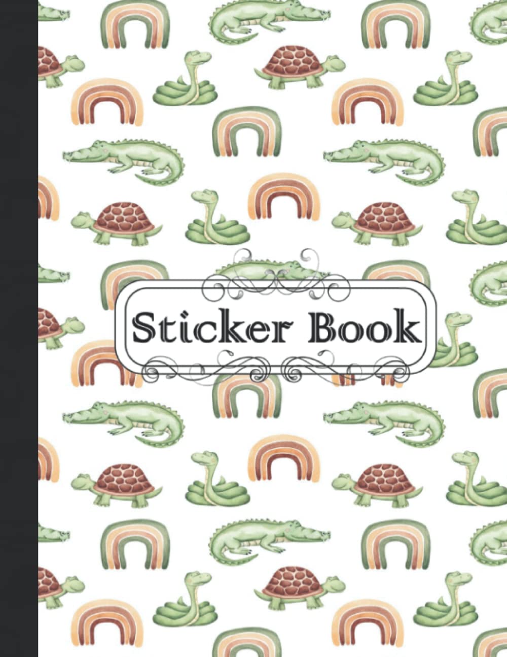 Sticker Book: Stickers for Collecting Stickers, Gift For Rainbow with animals Lovers, Sticker Book For kids,100 pages 8.5 x 11" baixar o livro de graça