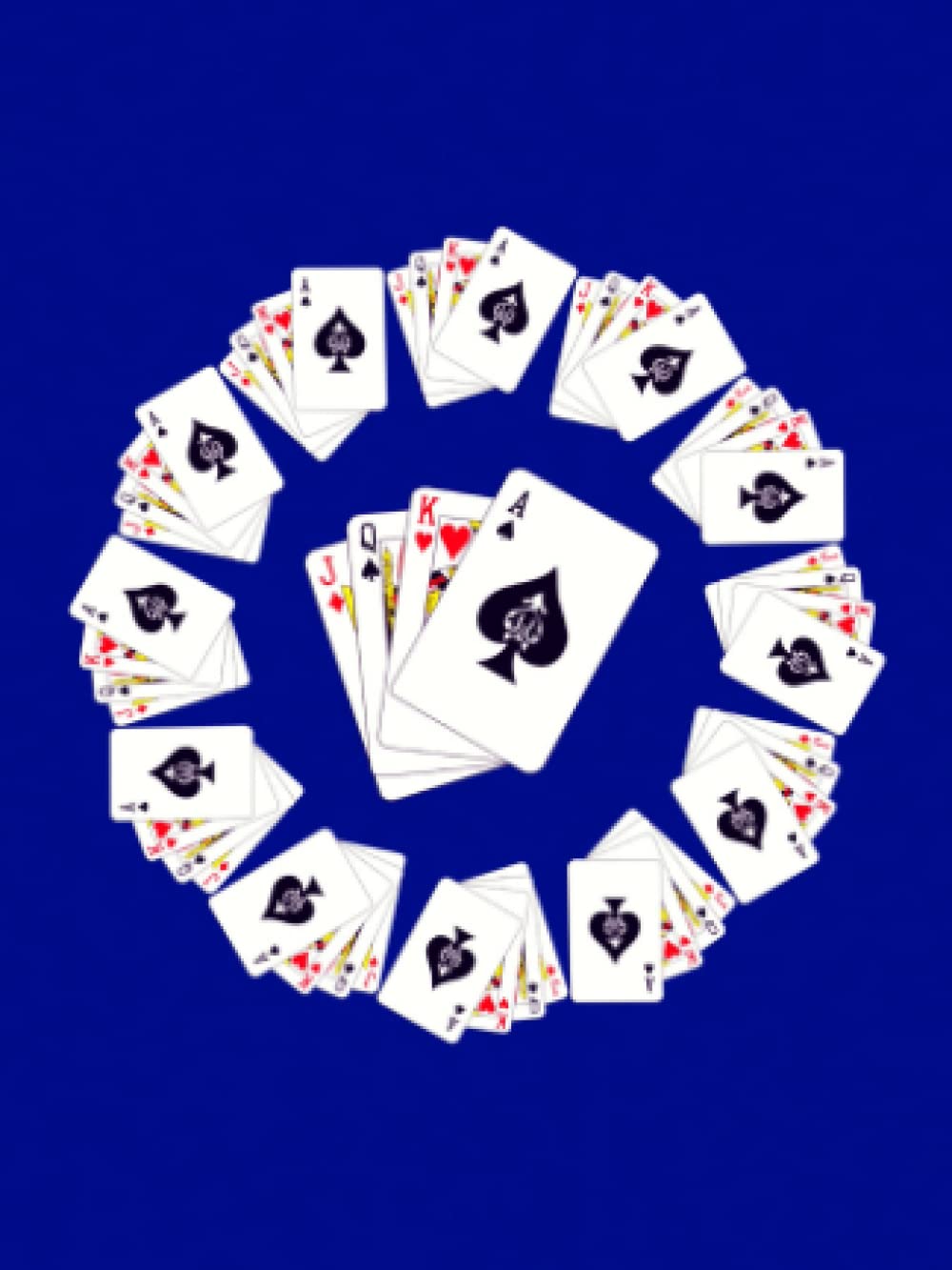 Playing Cards-Themed Notebook – Smaller Size - NAVY: 80 pages/40 Sheets, 4.5" X 6" Matte finish, paperback, ruled; Perfect for bridge party favors, event favors, gift bags, stocking stuffers…and more! baixar livro de graça