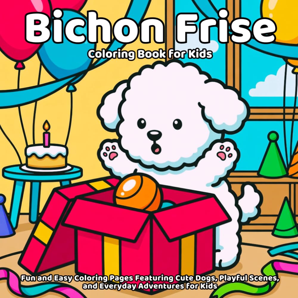 capítulo por capítulo baixar Bichon Frise Coloring Book: Fun and Easy Coloring Pages Featuring Cute Dogs, Playful Scenes, and Everyday Adventures for Kids