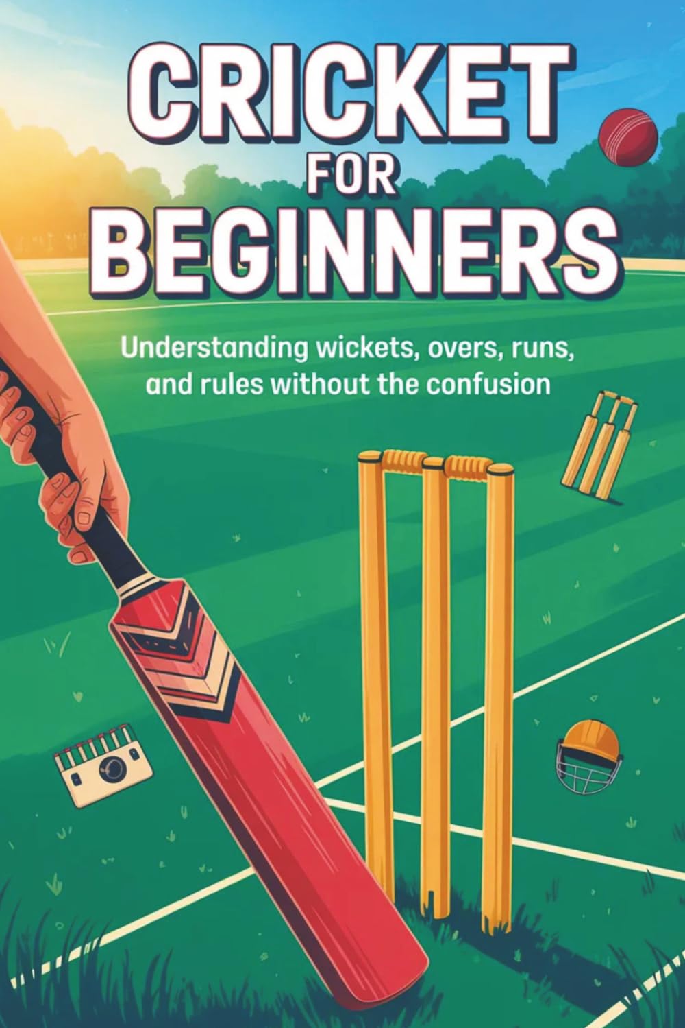 ler totalmente Cricket for Beginners: Understanding Wickets, Overs, Runs, and Rules Without the Confusion