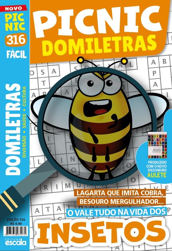 Picnic Domiletras - Fácil: 316 - Insetos