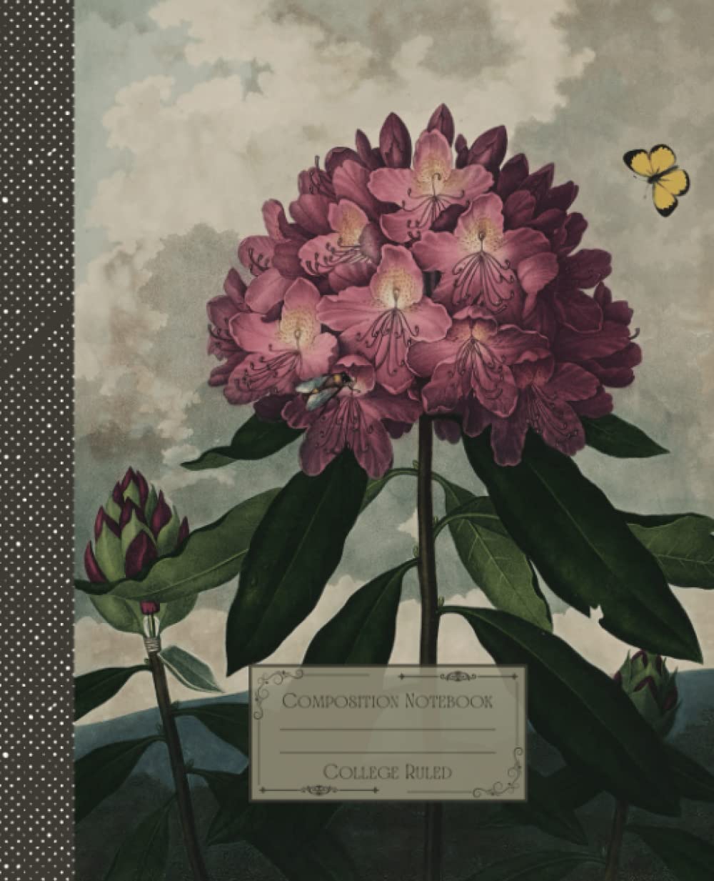 Vintage Flower Composition Notebook College Ruled: Antique Botanical Flower Illustration | Classic Composition Notebook for Writing and Journaling |... for College Students, School and Work. baixar livro de graça
