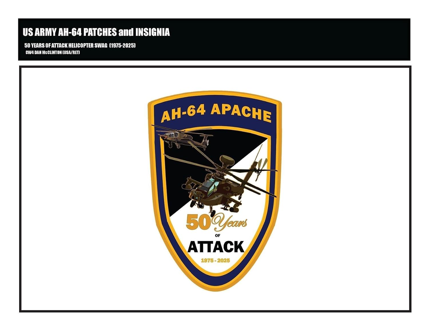ler totalmente US Army AH-64 Patches and Insignia