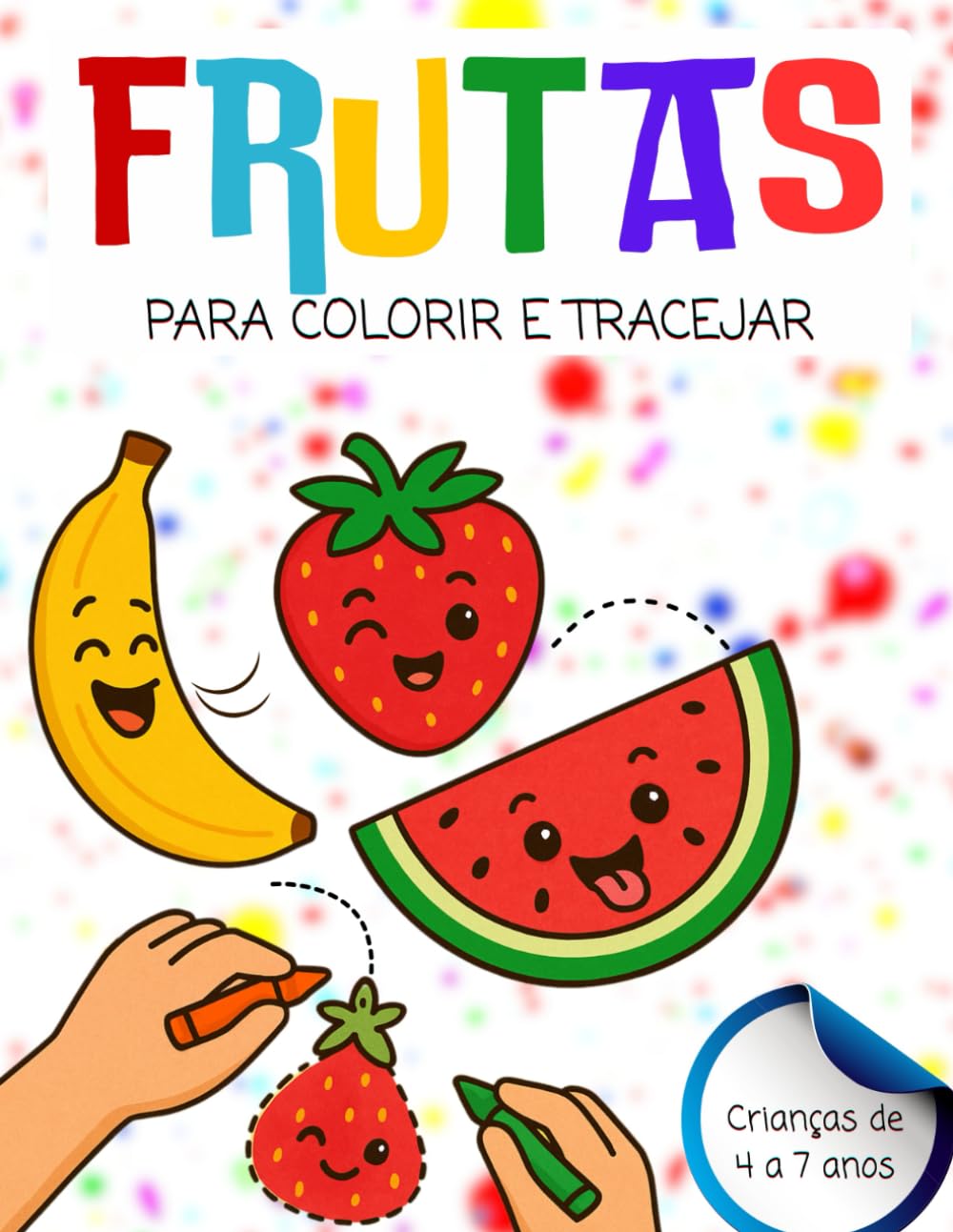 ler totalmente Frutas para Colorir e Tracejar (Portuguese Edition)