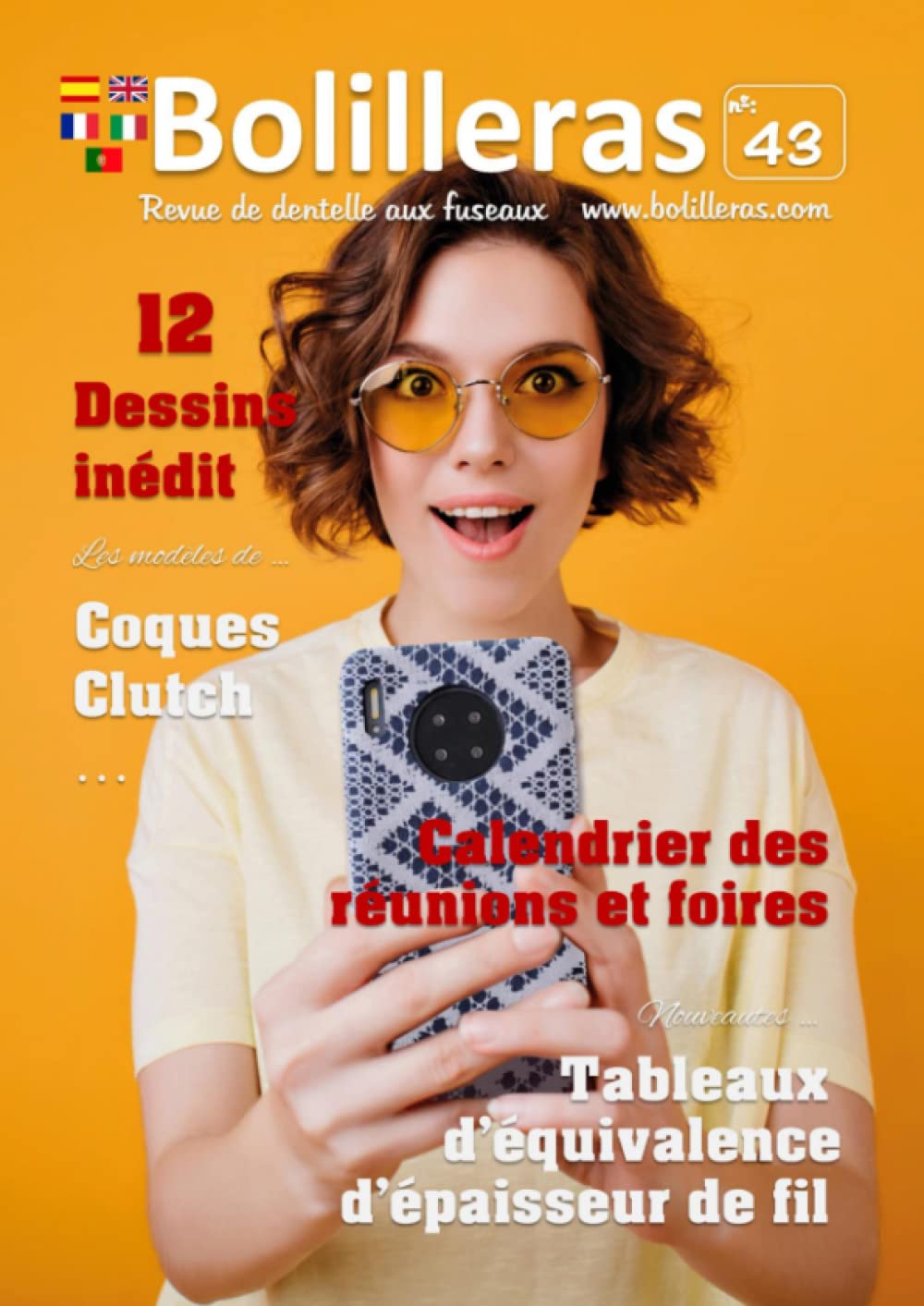 Bolilleras 43: Revue de dentelle aux fuseaux (French Edition) baixar livro de graça
