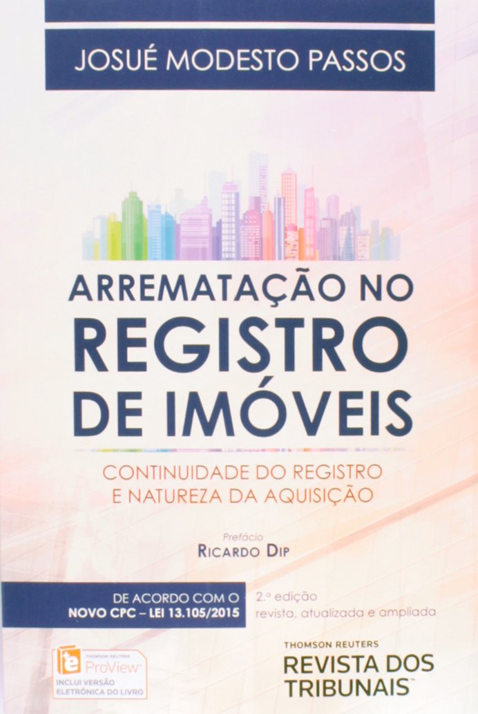 capítulo por capítulo baixar A Arrematação no Registro de Imóveis. Continuidade do Registro e Natureza da Aquisição