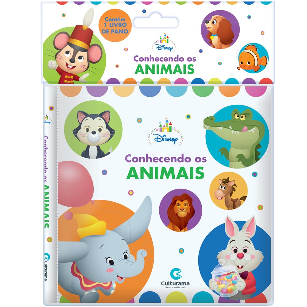 Livro de Pano Disney Baby - Conhecendo os Animais baixar o livro de graça
