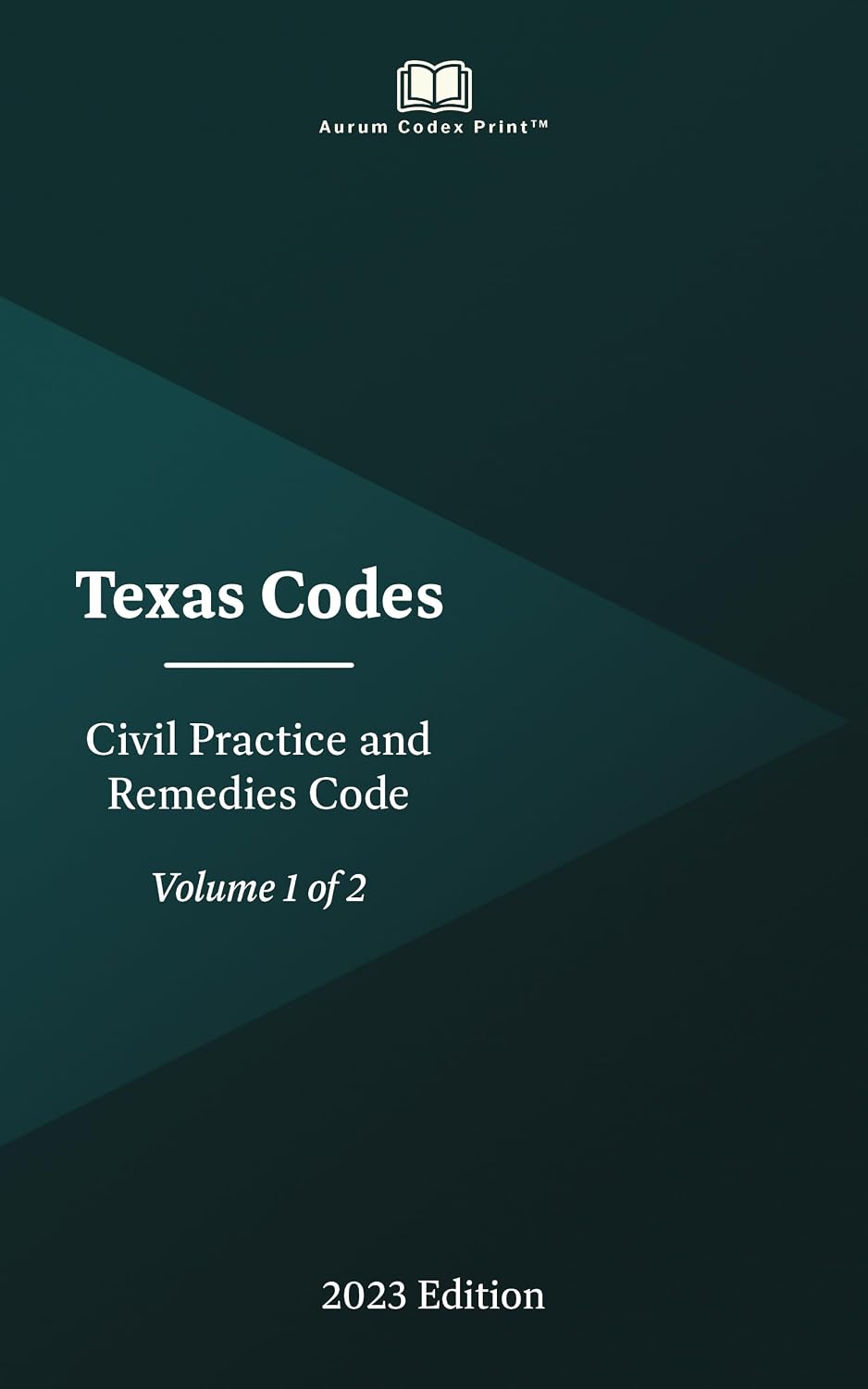ler totalmente Texas Civil Practice and Remedies Code 2023 Edition Code (Volume 1 of 2) (English Edition)