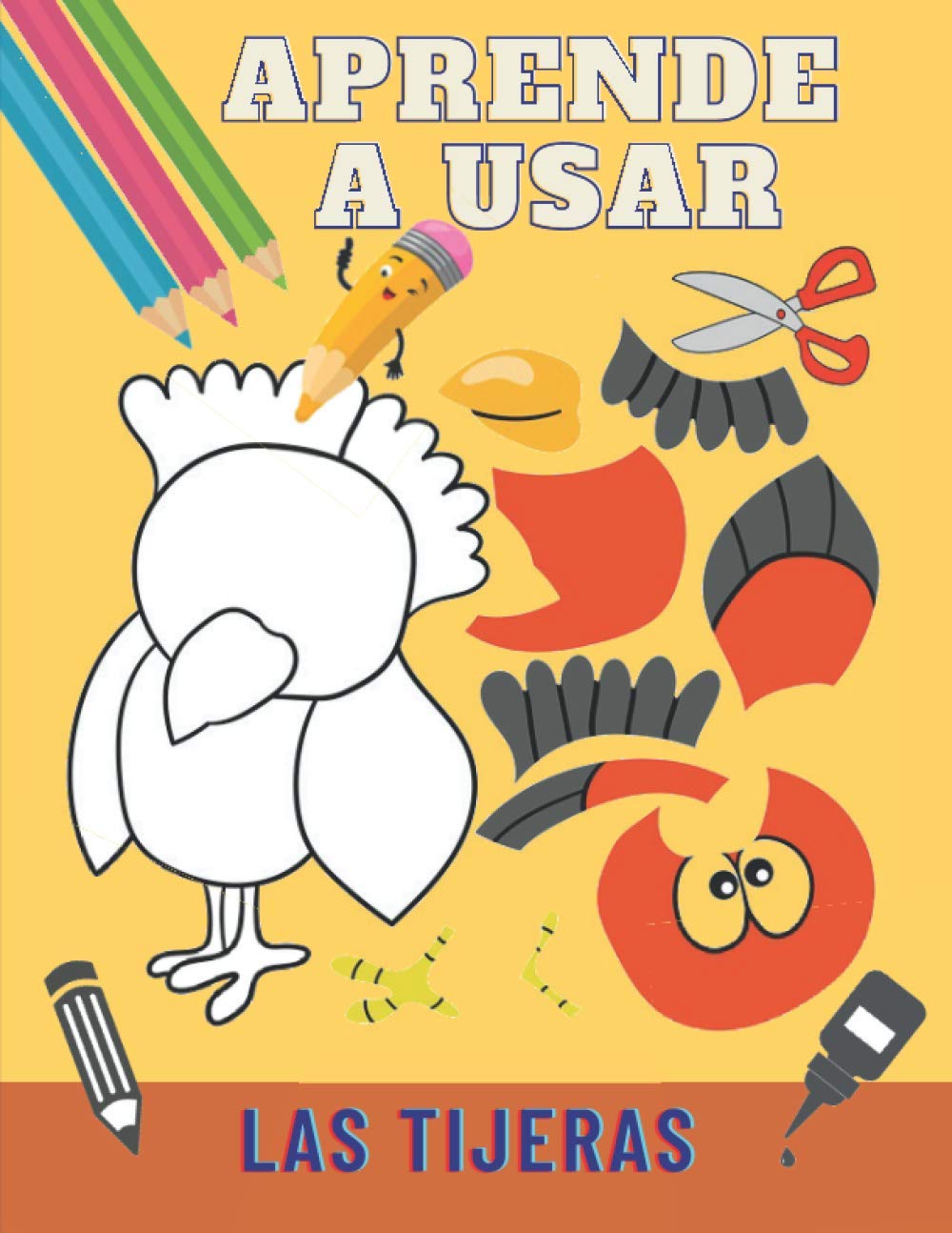 capítulo por capítulo baixar Aprende a usar las tijeras: 60 Cuaderno de ejercicios de destrezas para cortar y pegar, preescolar y jardín de infantes, edades de 3 a 5 años, corte... coordinación mano-ojo. (Spanish Edition)