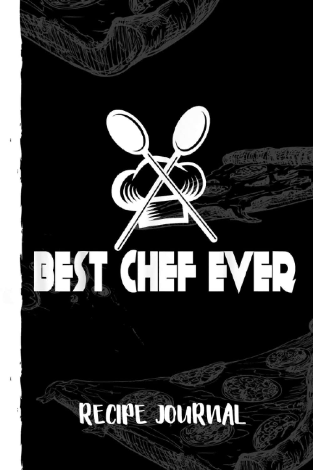 Chef Funny - Best Chef Ever Recipe Journal: Recipe Planner for Favorite Recipes, Collect the Recipes You Love in Your Book With Pizza Sketch Black Cover baixar livro de graça