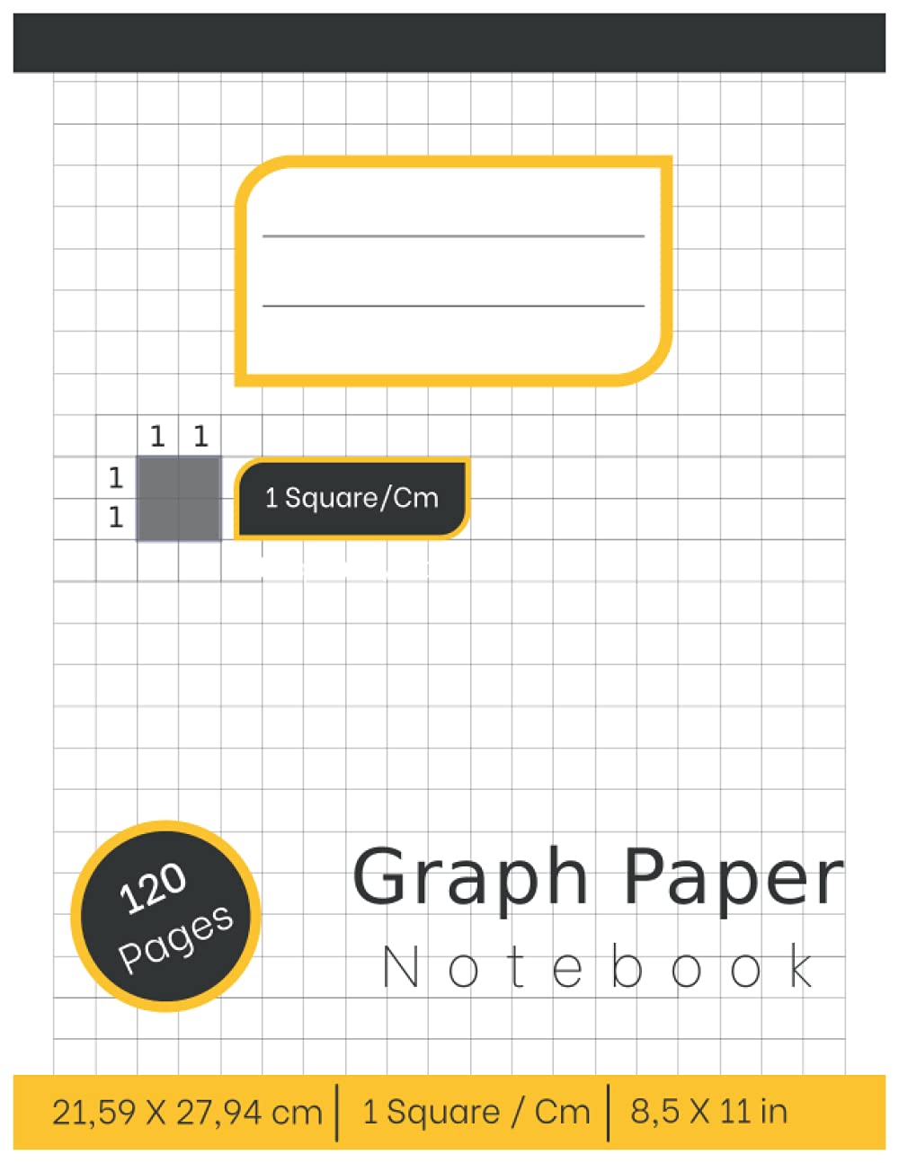 1 Centimeter Graph Paper Notebook: One Cm Graph Paper , Cm Grid Paper , Graph Paper Notebook , One Cm Graph Paper Sketchbook, Graph Ruled Composition ... Notebook , 1 Cm Grid/graph Paper 2 Sided.