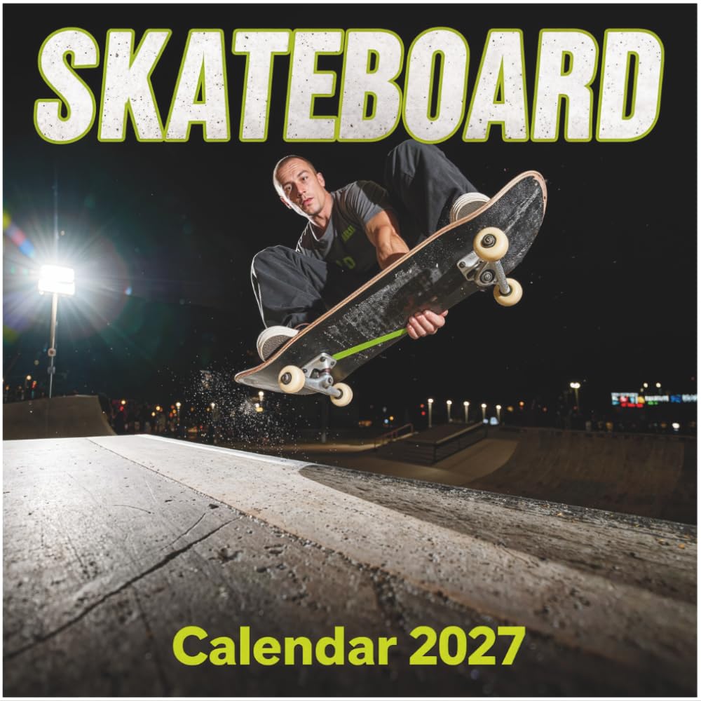 capítulo por capítulo baixar Skateboard Calendar 2027: 12 Months of Tech Tricks, Gritty Action, and Pure Skate Motivation