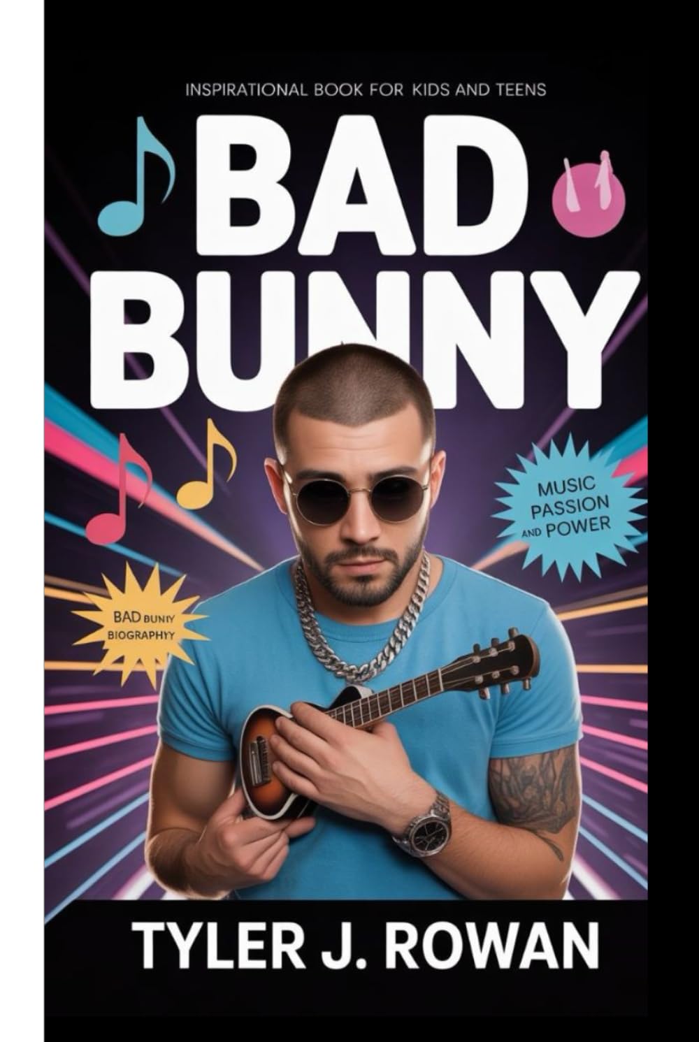 Bad bunny: Music passion and power: Bad bunny biography (inspirational Book for kids and teens) baixar o livro de graça