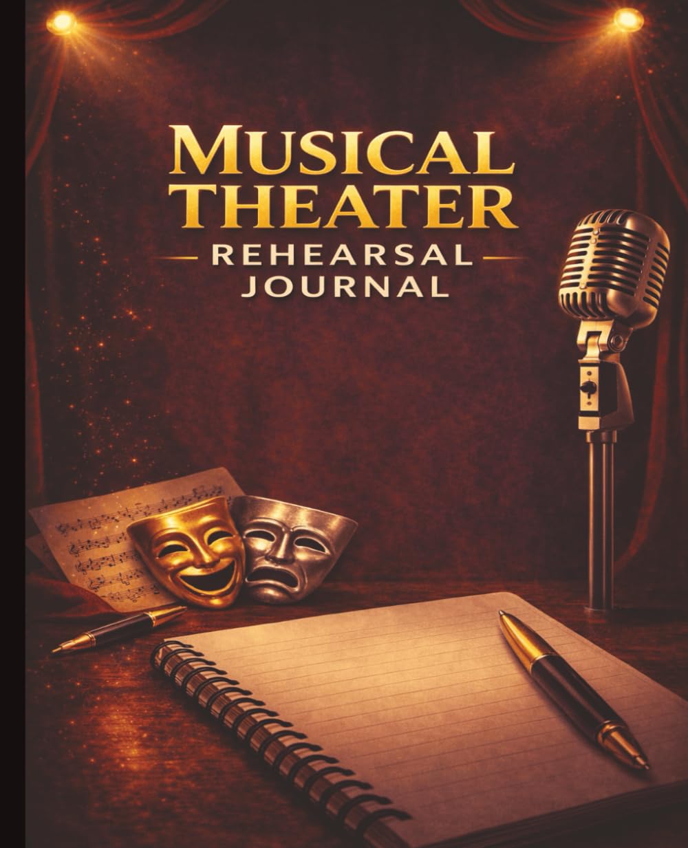 capítulo por capítulo baixar Musical Theater Rehearsal Journal: Actor Notebook for Rehearsal Notes, Blocking, Character Development, and Audition Preparation