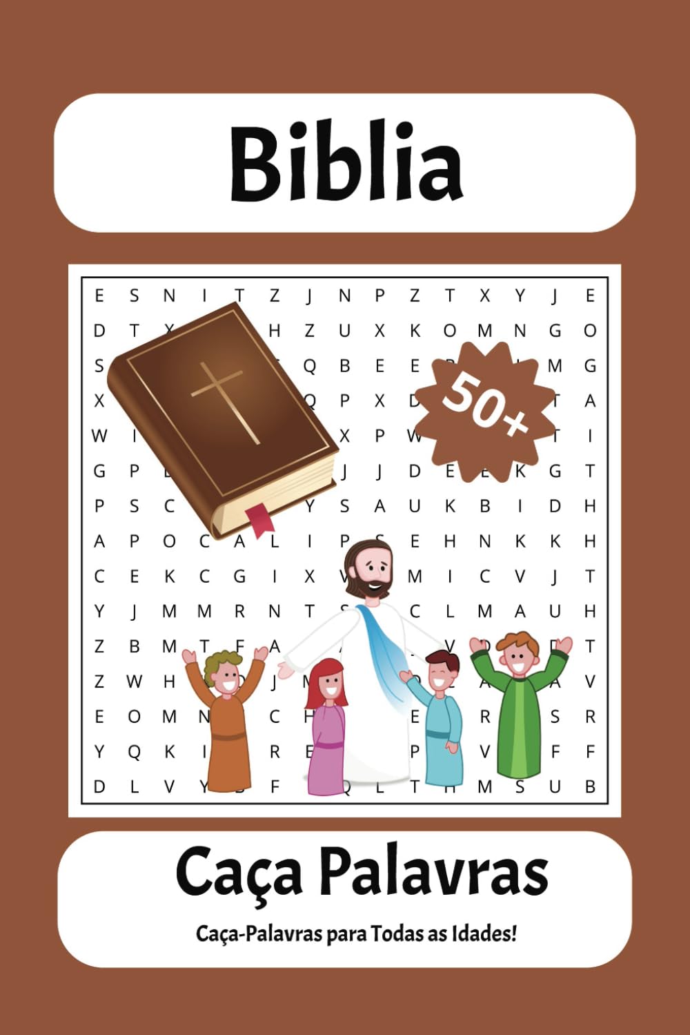 Livro de Caça-Palavras da Bíblia: Caça-palavras com impressão fácil de ler sobre Bíblia, Escola Bíblica, Ensinamento Cristão e mais | 15,24 x 22,86... Presente para Férias (Portuguese Edition) baixar o livro de graça