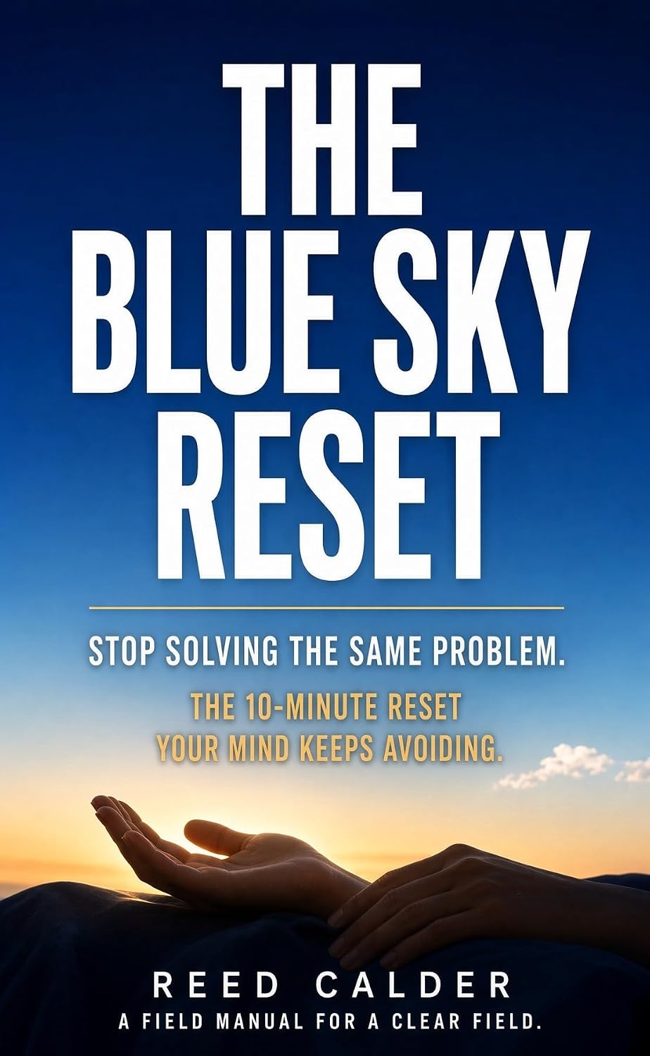 ler totalmente THE BLUE SKY RESET: How to Stop Manufacturing the Same Problem and Create From a Clear Field (English Edition)