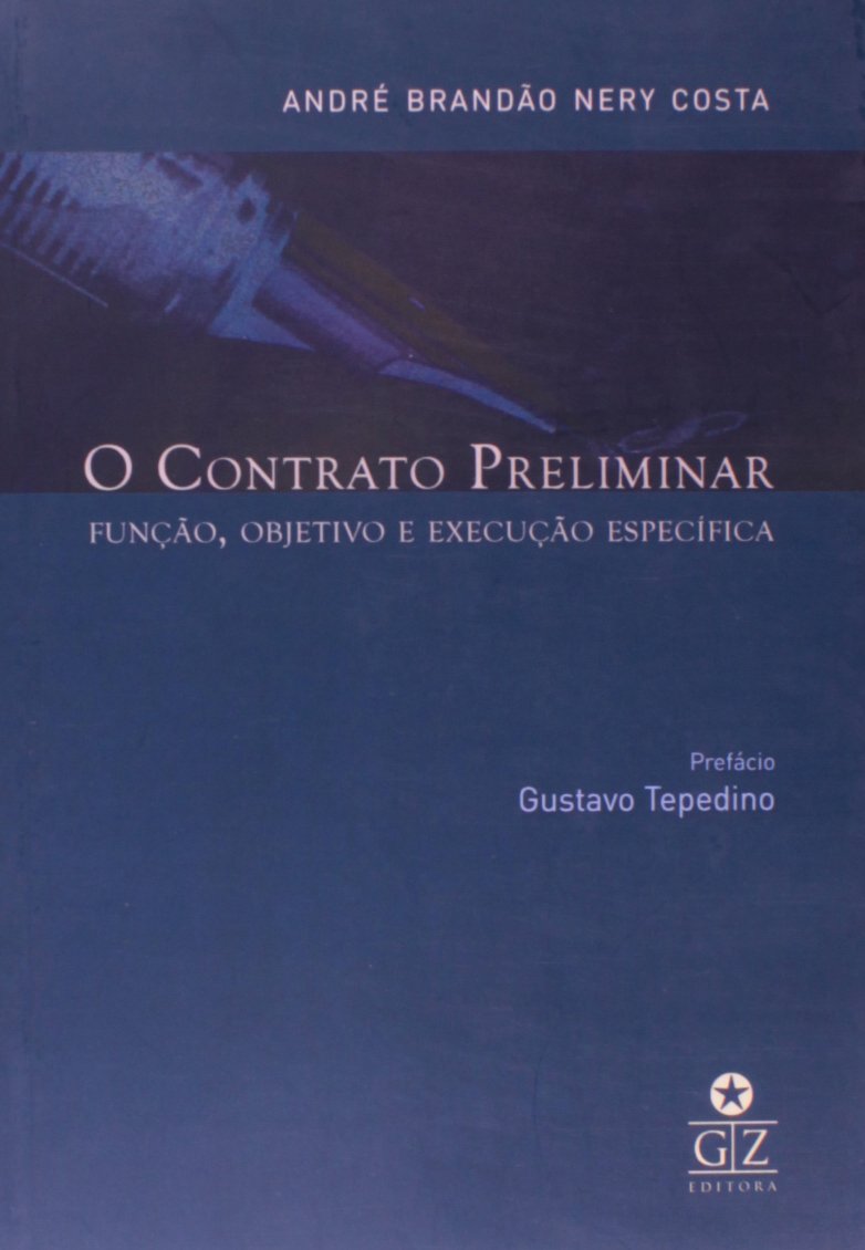 O Contrato Preliminar - Função, Objetivo e Execução Específica baixar o livro de graça