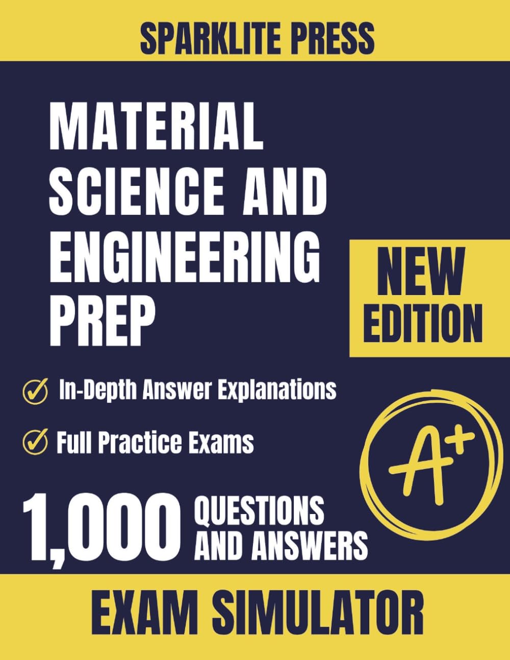 ler totalmente Material Science and Engineering Prep: Complete Study Guide with 1,000 Practice Questions, Answer Explanations and Exam Simulator