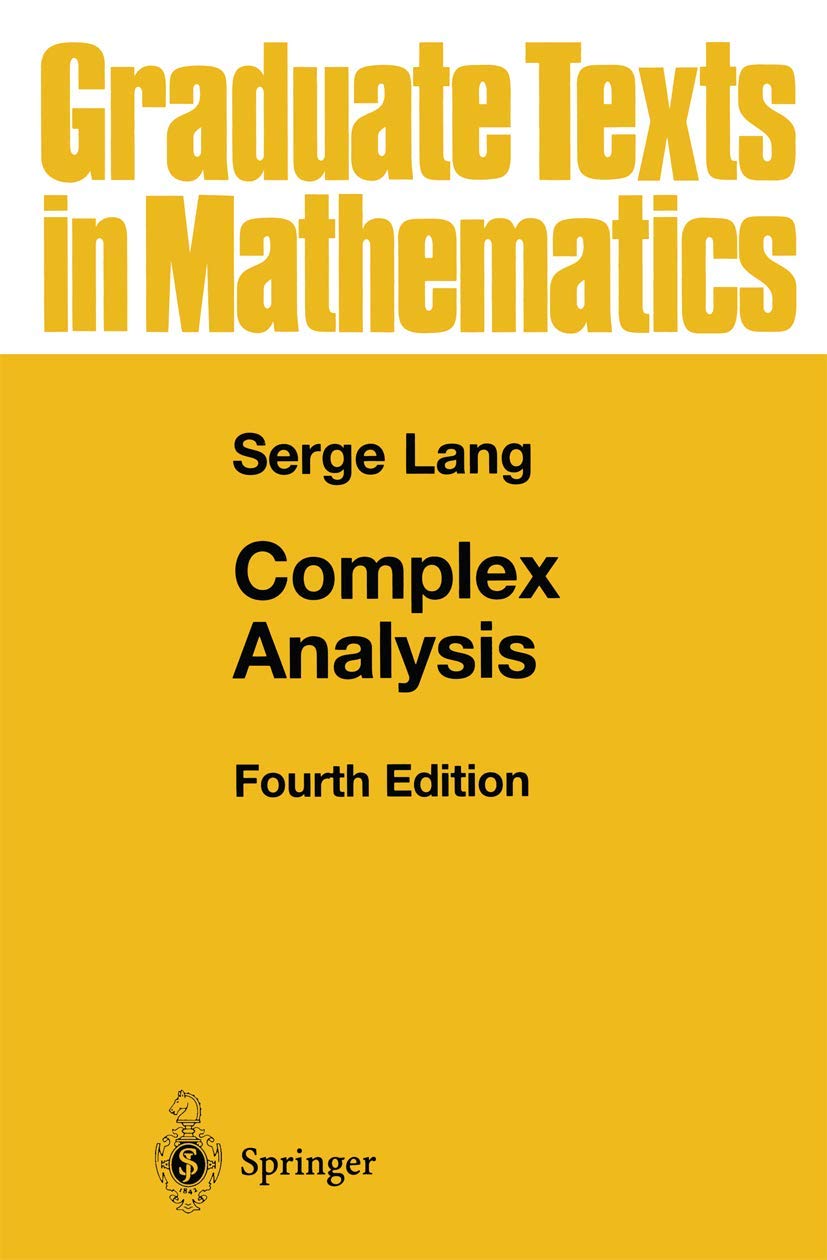 capítulo por capítulo baixar Complex Analysis: 103
