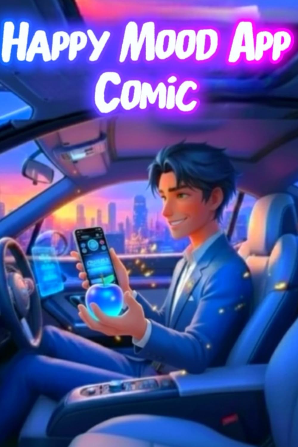 Happy Mood App Comic