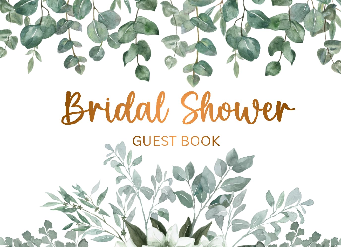 Bridal Shower Guest Book: Guest Sign In Book with Messages, Wishes, and Gift Log baixar o livro de graça