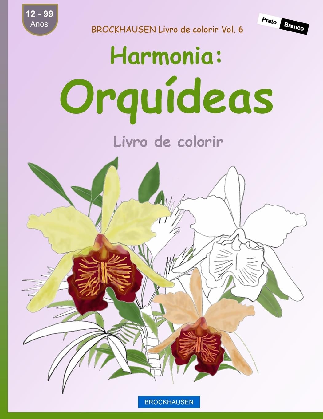 BROCKHAUSEN Livro de colorir Vol. 6 - Harmonia: Orquídeas: Livro de colorir baixar livro de graça