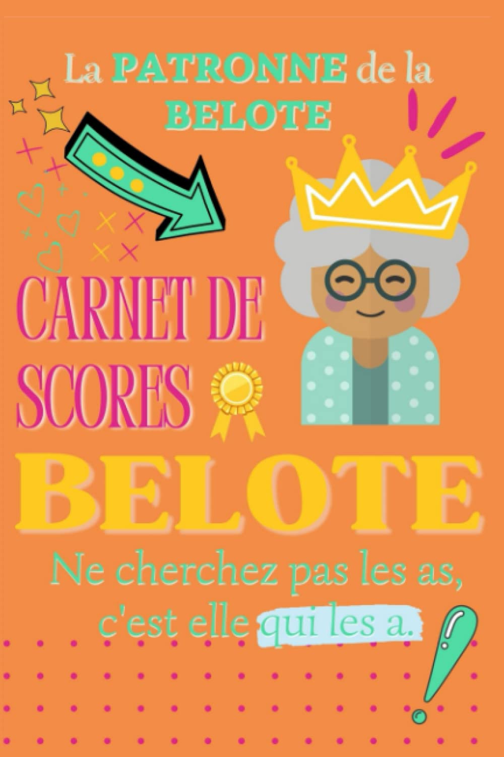 ler totalmente Carnet de score: La patronne de la belote (French Edition)