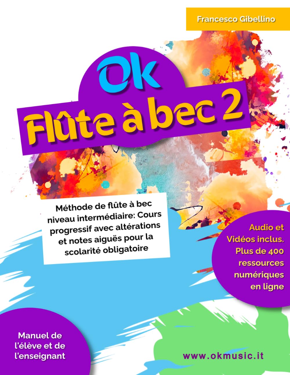 ler totalmente OK FLÛTE À BEC - Vol.2: Méthode de flûte à bec niveau intermédiaire: Cours progressif avec altérations et notes aiguës pour la scolarité obligatoire (Audio et vidéos inclus) (French Edition)