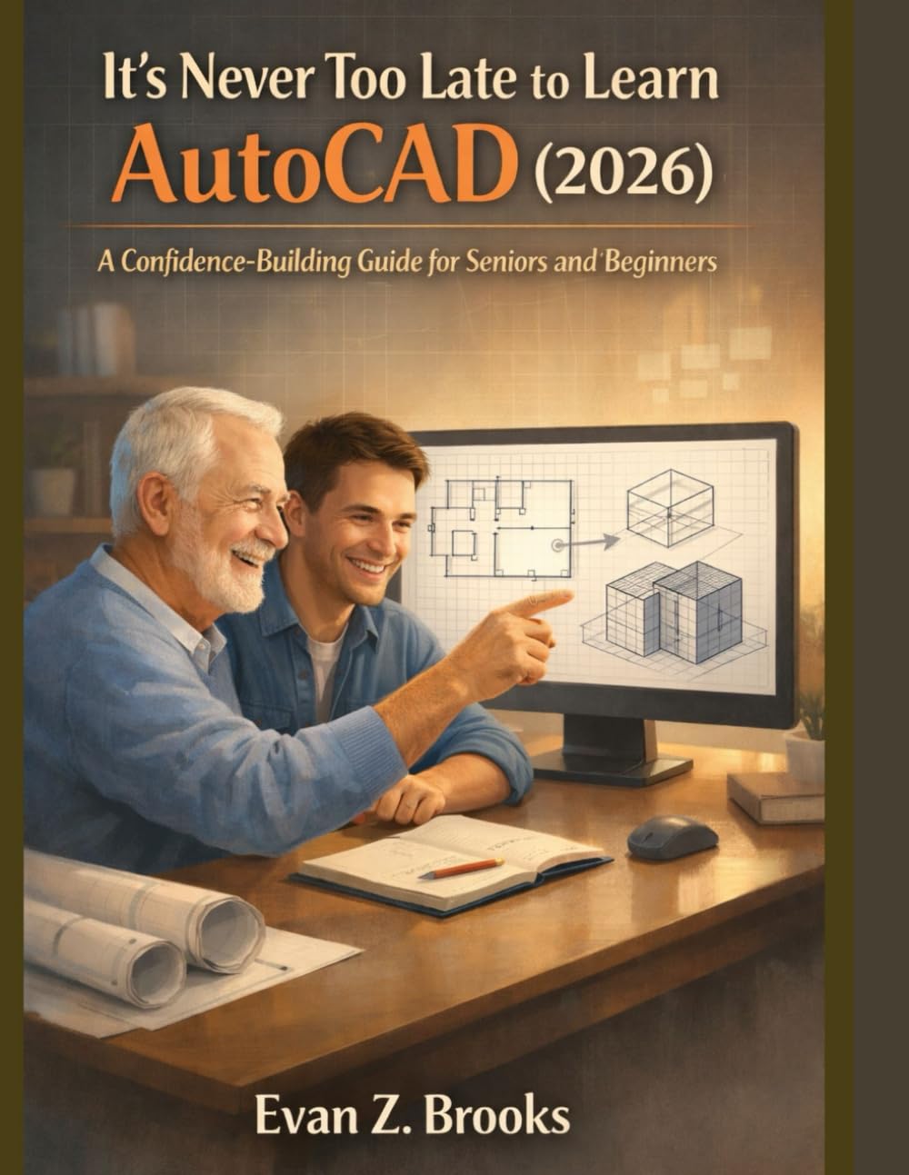 capítulo por capítulo baixar It’s Never Too Late to Learn AutoCAD (2026): A Confidence-Building Guide for Seniors and Beginners