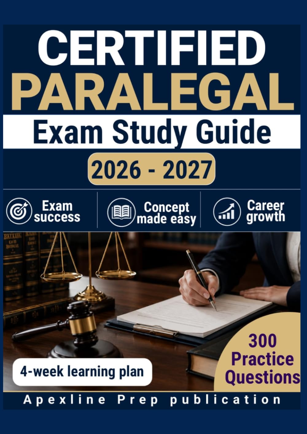 CERTIFIED PARALEGAL EXAM STUDY GUIDE 2026–2027: 300 Practice Questions & Rationales for Legal Research, Civil Litigation, and Case Analysis with a 4-Week Study Plan baixar livro de graça