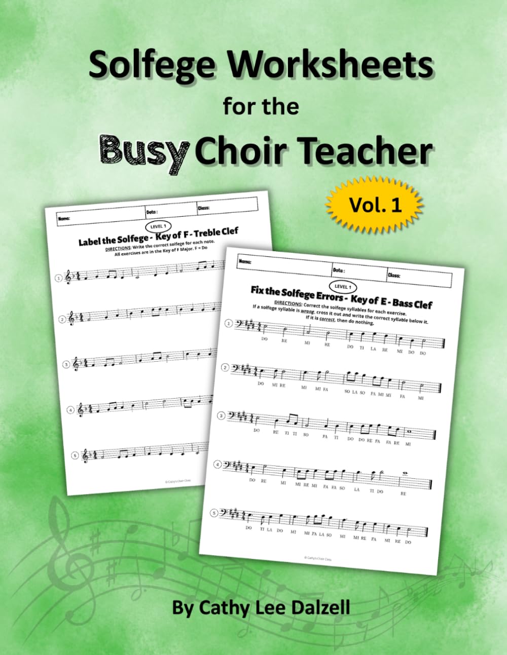 Solfege Worksheets for the Busy Choir Teacher Volume 1: A no-frills choir teacher resource book with 48 solfege worksheets for beginners baixar o livro de graça