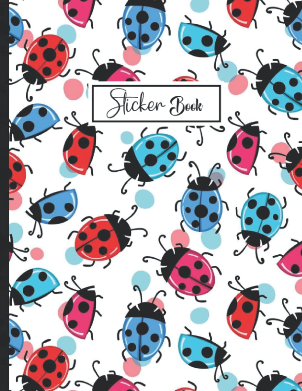 ler totalmente Sticker Book: Blank Sticker Collection Book for Girls with Ladybird.