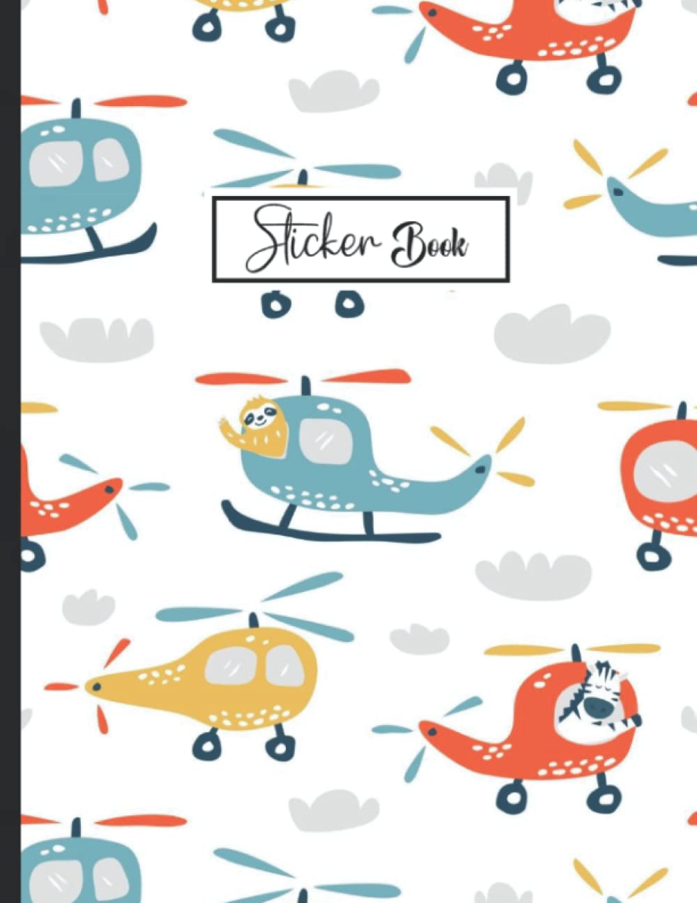 capítulo por capítulo baixar Sticker Book: Blank Sticker Collection Book for Girls with Helicopter.