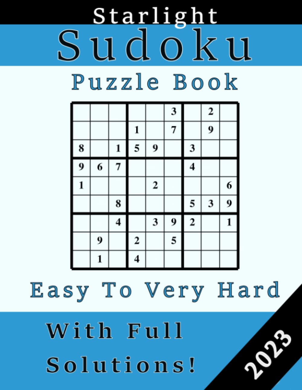 Starlight Sudoku Puzzle Book Easy to Very Hard