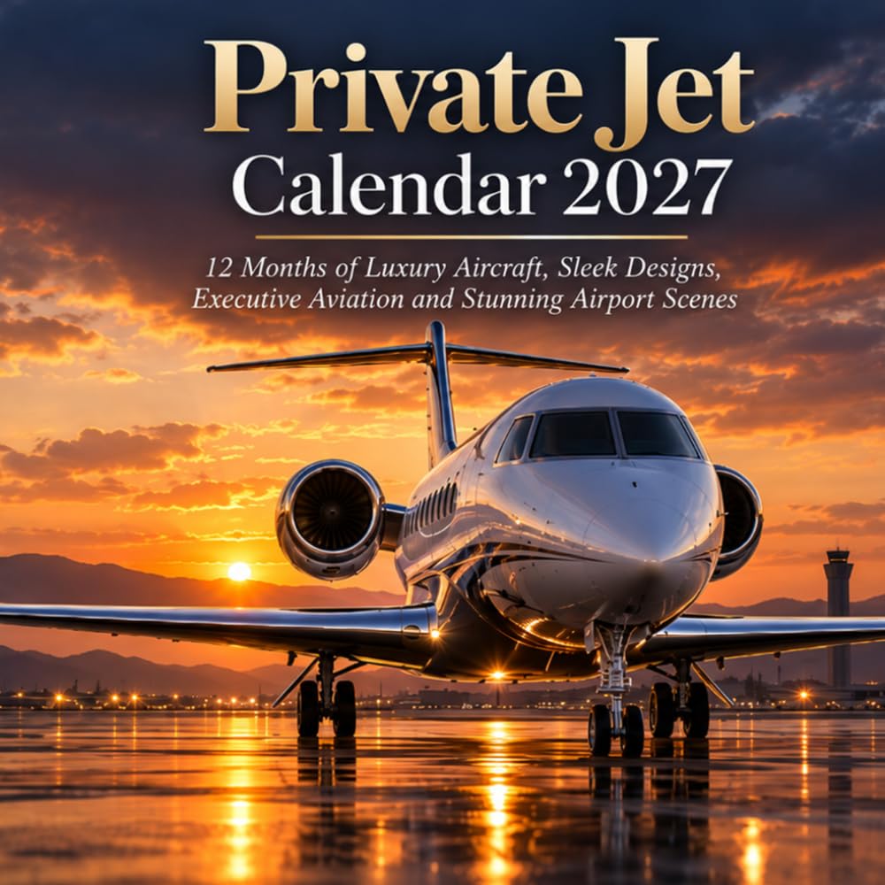 Private Jet Calendar 2027: 12 Months of Luxury Aircraft, Sleek Designs, Executive Aviation and Stunning Airport Scenes baixar livro de graça