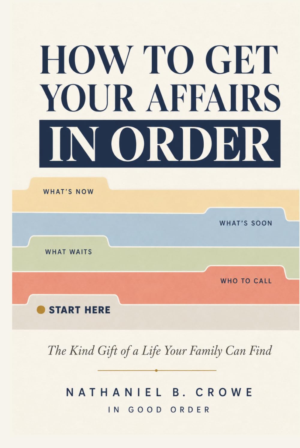 How to Get Your Affairs in Order: The Kind Gift of a Life Your Family Can Find baixar livro de graça