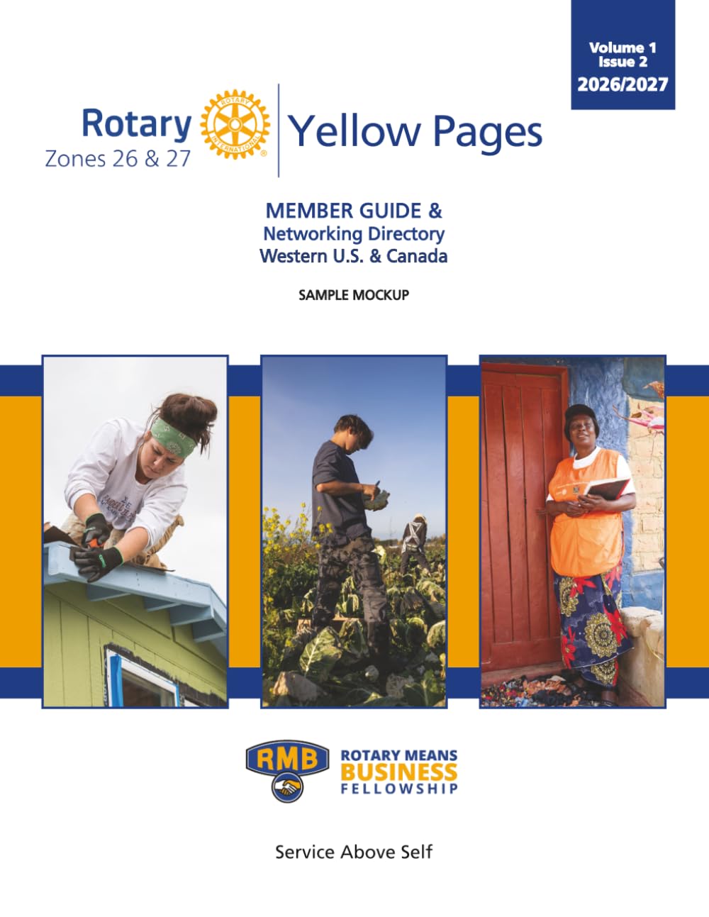 Rotary Zones 26 & 27 Yellow Pages Member Guide & Networking Directory: Volume 1, Issue 1: 2026/2027 Sample Version baixar o livro de graça