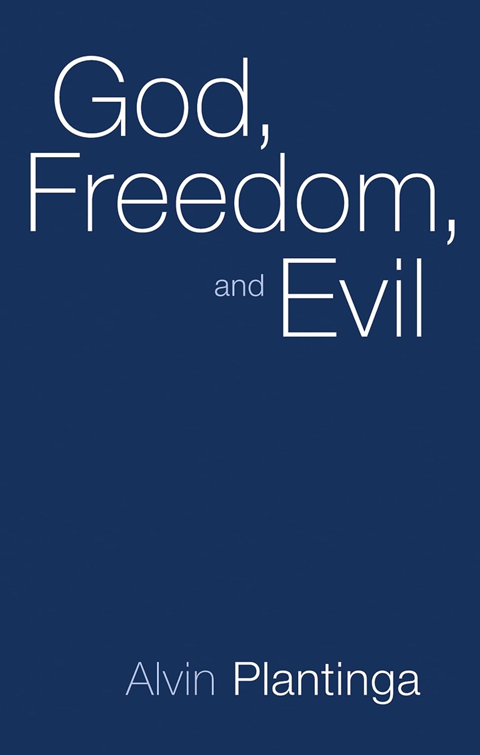 God, Freedom, and Evil baixar o livro de graça