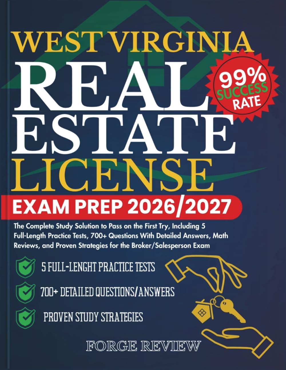 capítulo por capítulo baixar WEST VIRGINIA Real Estate License Exam Prep 2026/2027: The Complete Study Solution to Pass on the First Try, Including 5 Full-Length Practice Tests,... Strategies for the Broker/Salesperson Exam
