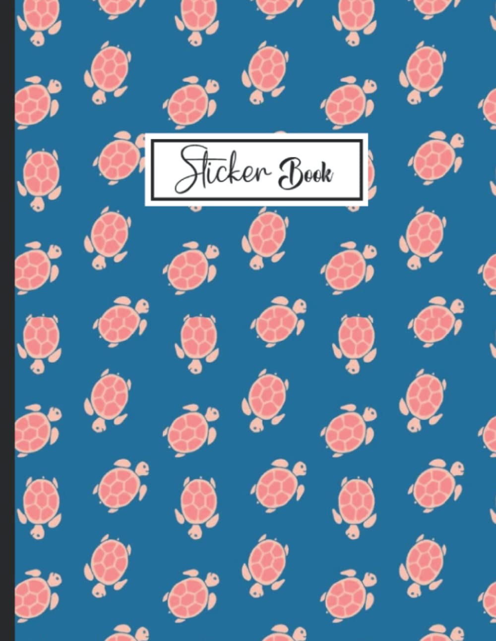 Sticker Book: Cute Sea Turtle Design Blank Sticker Album Journal pages for Kids Sticker Collection Book. baixar livro de graça